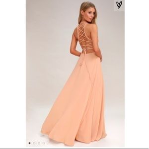 *Worn Once* Lulu’s Strappy Back Dress